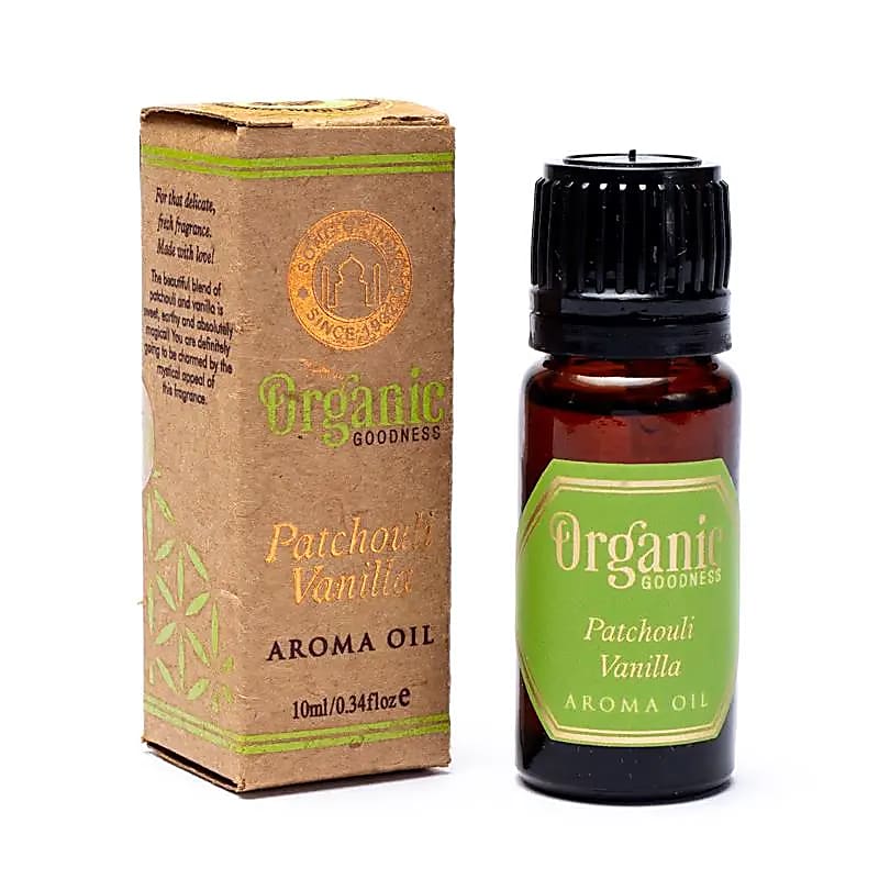 Organic Aroma Oil Patchouli-Vanilla, 10ml