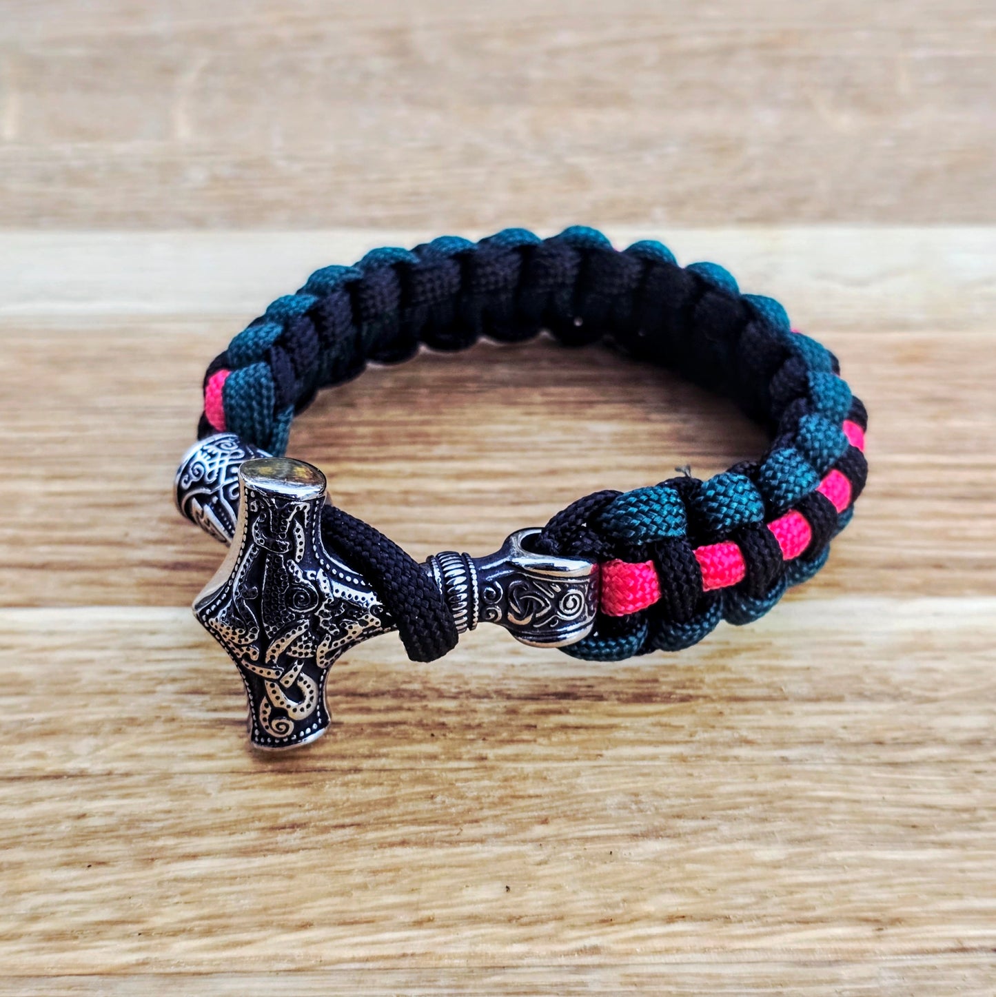 Armband „Mjölnir Asgard Knot“ – Wildwood Edition