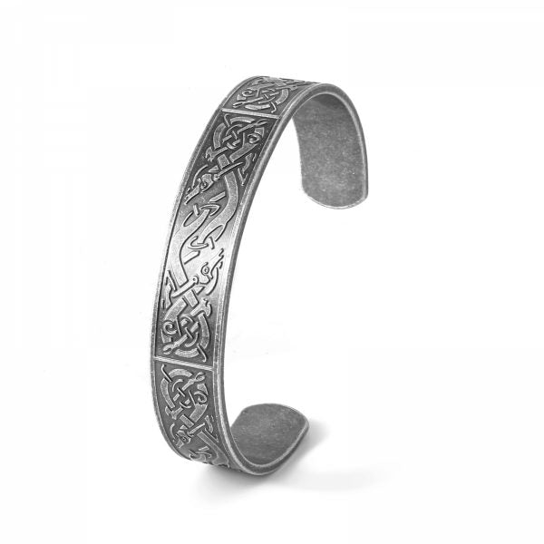Bangle "Norse Antique" (Silver)