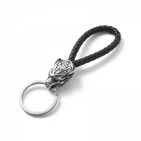Keyring "Nordic Wolf" (Silver)