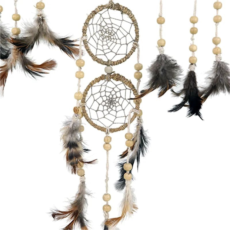 Traumfänger Hanf Beige M