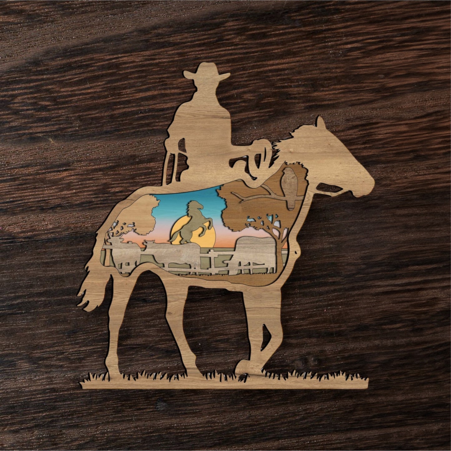 Multilayer "Countryside"