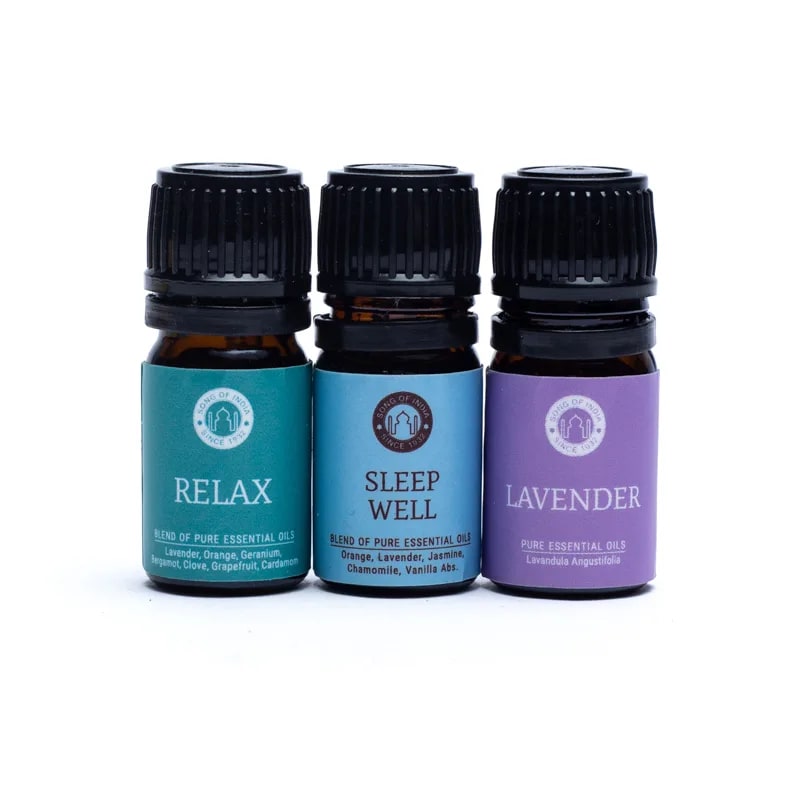 Pure essential Oil Set „Sleep" - Song of India