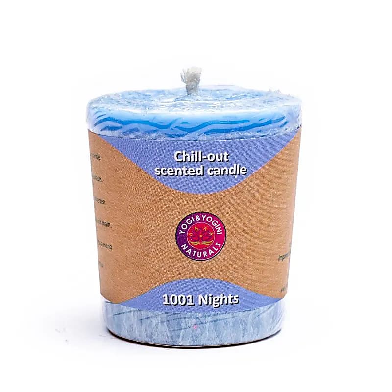 Chill-Out Duftkerze „Yogi & Yogini“ – verschiedene Düfte