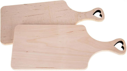 Skärbräda med Handtag i Europeisk FSC®-Al - 320 x 140 x 12 mm