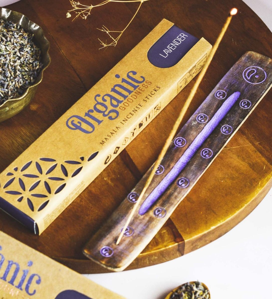 Rökelsepinnar "Lavendel" Song of India-Organic