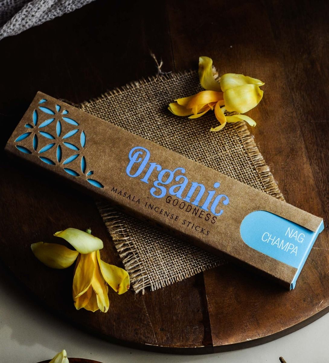 Rökelsepinnar "Nag Champa" Song of India-Organic