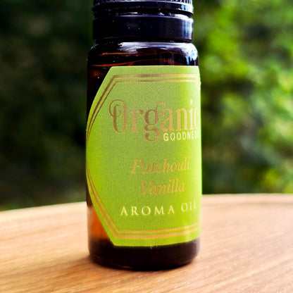 Organic Aroma Oil Patchouli-Vanilla, 10ml