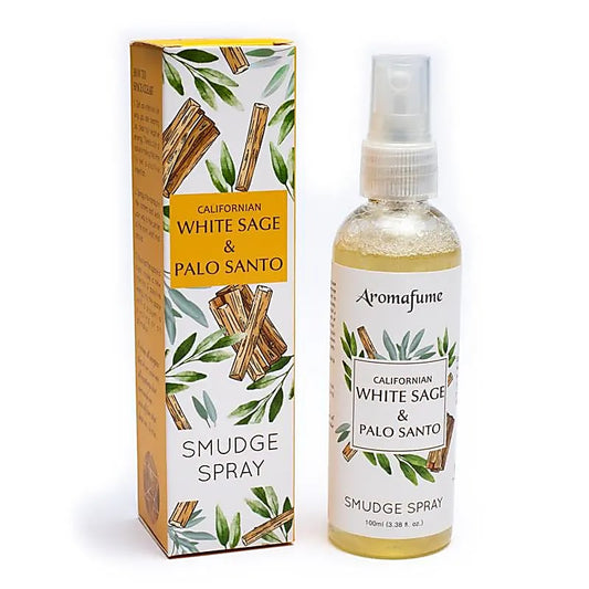 Aromafume Smudge Spray – White Sage och Palo Santo