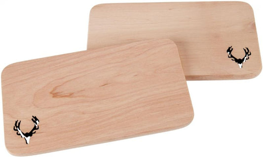 Skärbräda av FSC® al med laserskuren 22,5x12,5cm