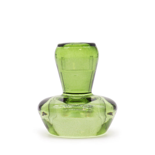 Svampformad Vändbar Ljushållare Glas Jade
