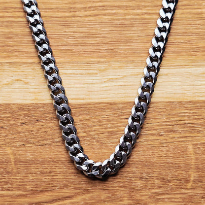Curbchain 9mm Necklace Stainless steel