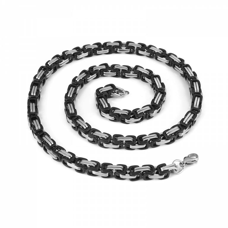 Necklace Torslunda (Silver-Black)