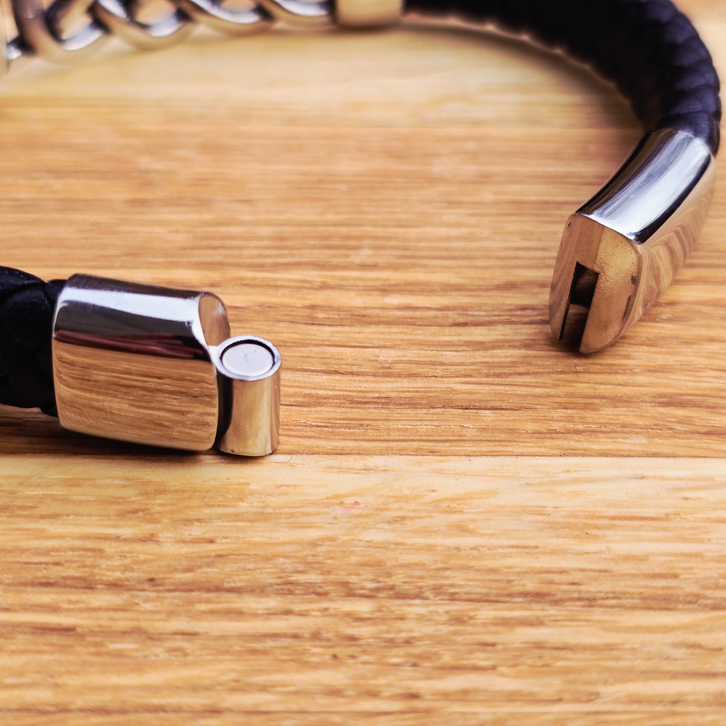 Bracelet "Massive Knot" Leather