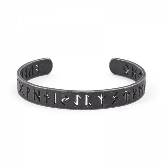 Bangle “Runes of the North” (Black)