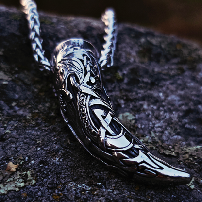 Necklace "Viking Dragon Horn"