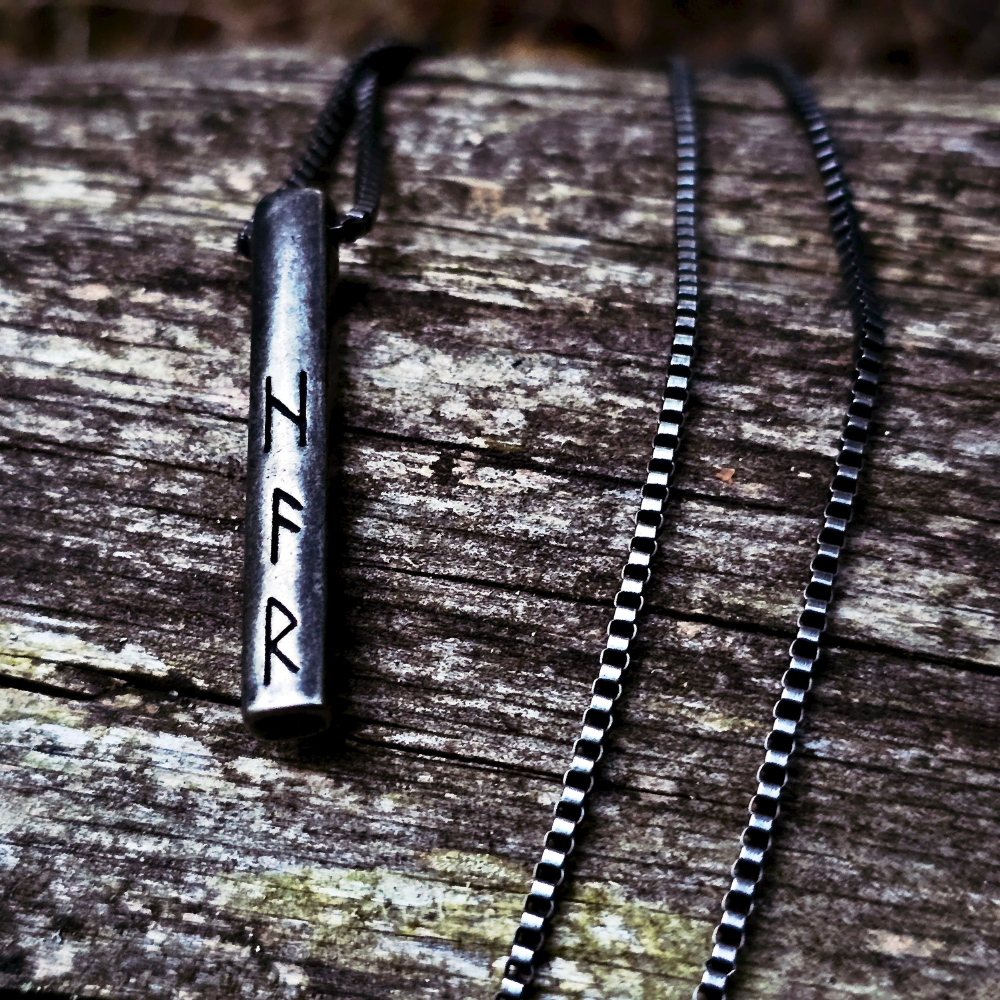 Necklace "Norse Bar Antique"