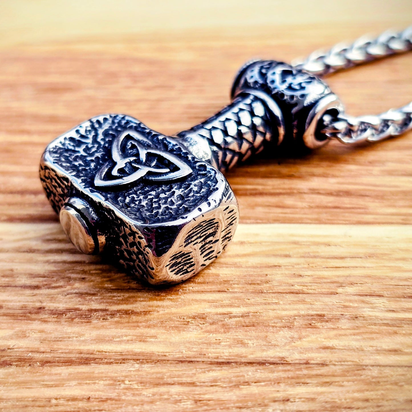 Necklace “Mjölnir Classic” (Silver)