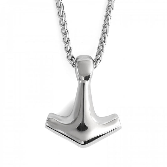 Necklace “Thor’s Hammer – Pure Elegance”