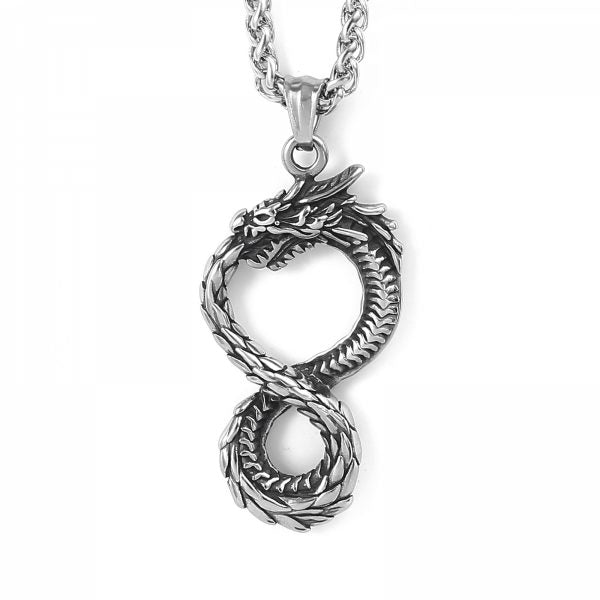 Necklace “Jörmungandr the Midgard Serpent” (Silver)