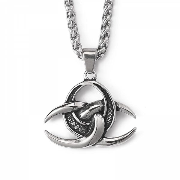 Necklace "Triple Horn of Odin" - Modern Edition