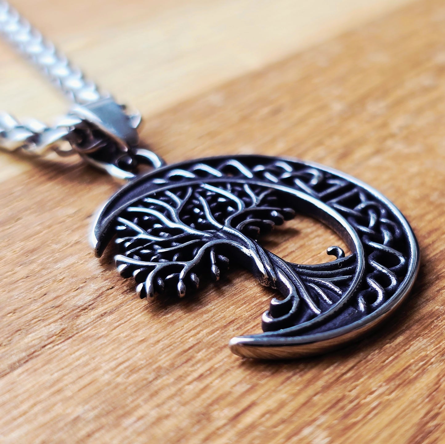 Necklace "Yggdrasil Moonlight"