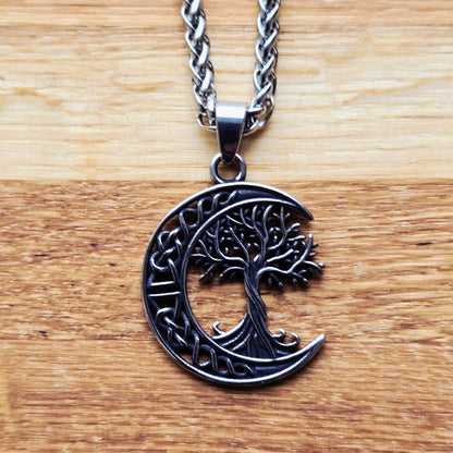 Necklace "Yggdrasil Moonlight"