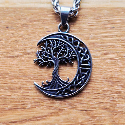 Necklace "Yggdrasil Moonlight"
