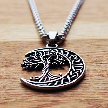 Necklace "Yggdrasil Moonlight"