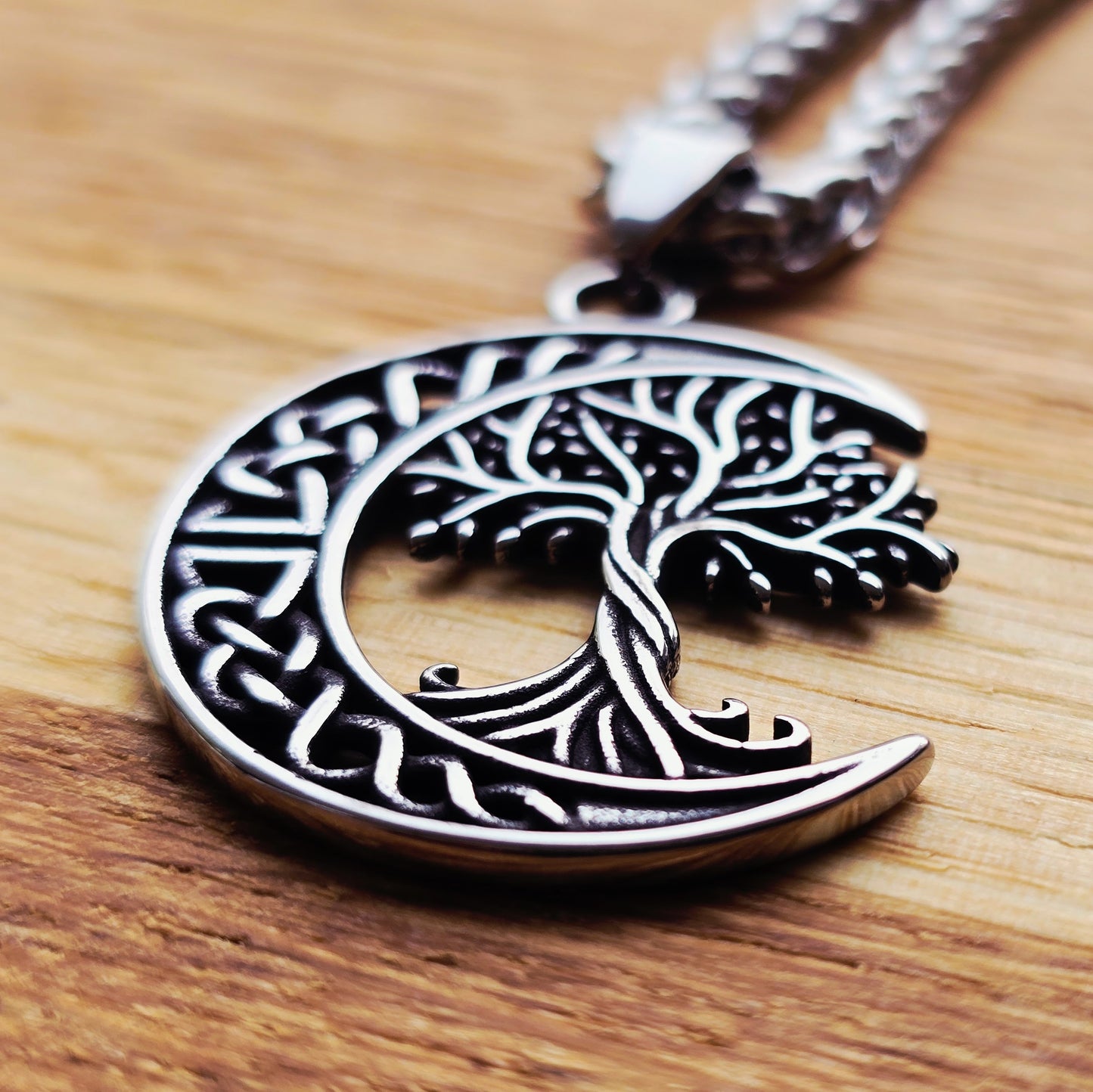 Necklace "Yggdrasil Moonlight"