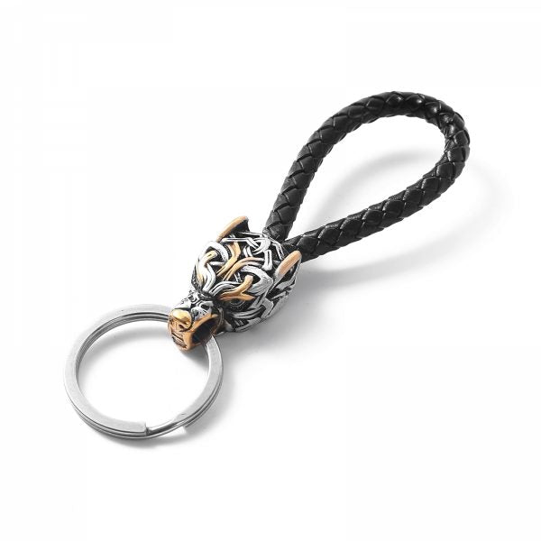 Keychain Freki – Asgard Knot (Dualtone)