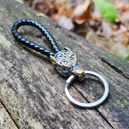 Keychain Freki – Asgard Knot (Dualtone)