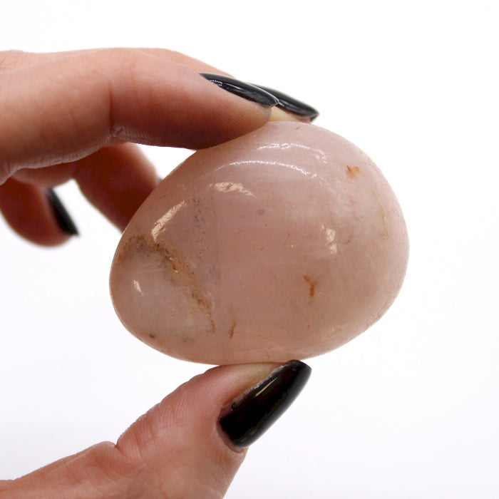 Rosenquarz, Qualität A - Trommelsteine