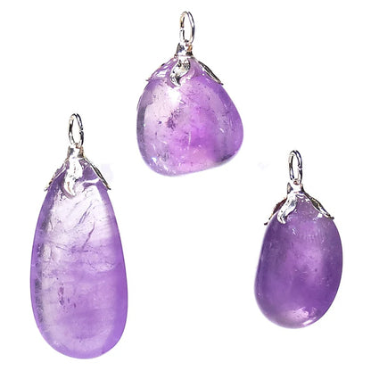 Edelsteinpendant - Amethyst hell