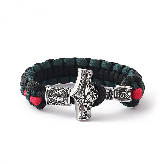 Bracelet “Mjölnir Asgard Knot” – Wildwood Edition