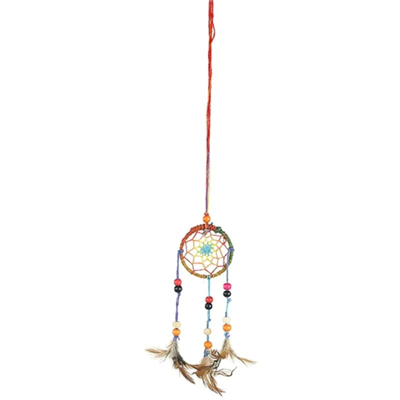 Traumfänger Hanf Multicolor XS