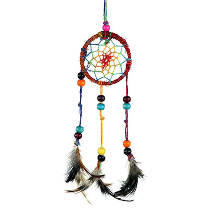 Traumfänger Hanf Multicolor XS