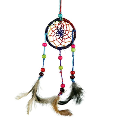 Traumfänger Hanf Multicolor XS