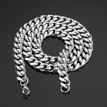 Curbchain 10,5mm Necklace Stainless Steel
