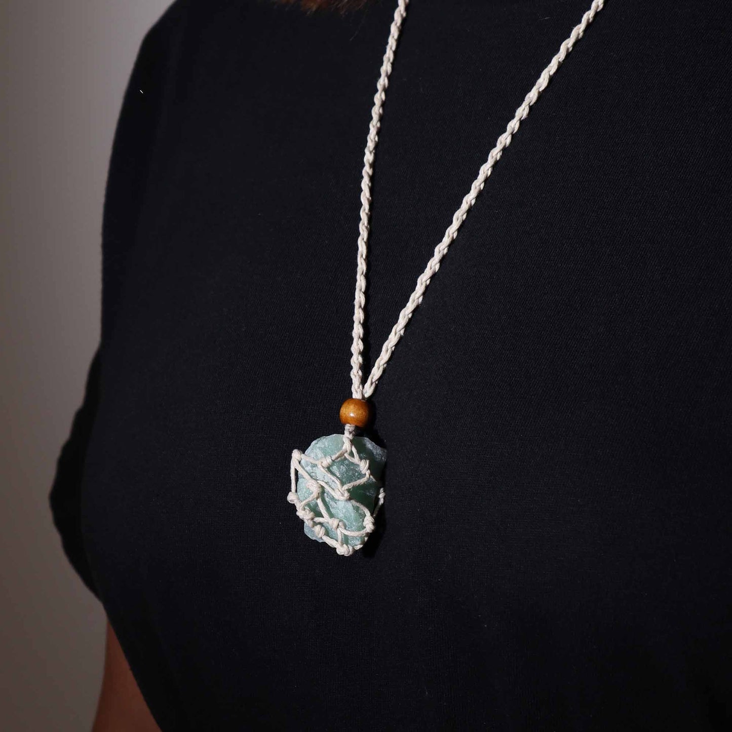 Halsbandssnöre till Kristaller & Ädelstenar – 45 cm