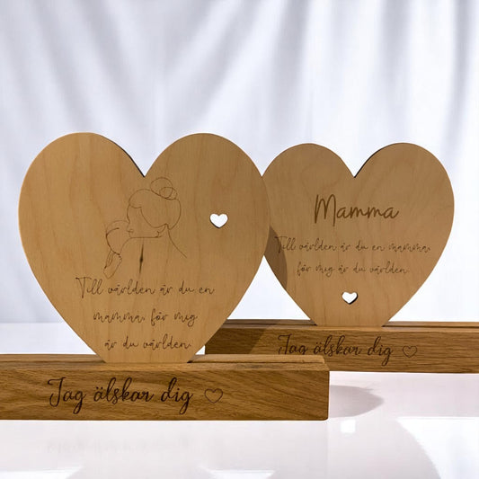 Du är världen – Trädekoration med budskap