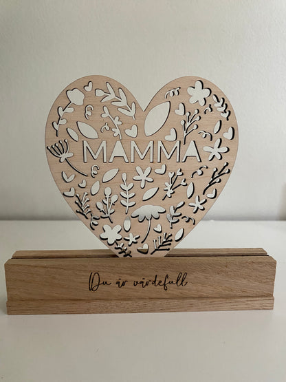 Dekorativt hjärta – Till någon du älskar