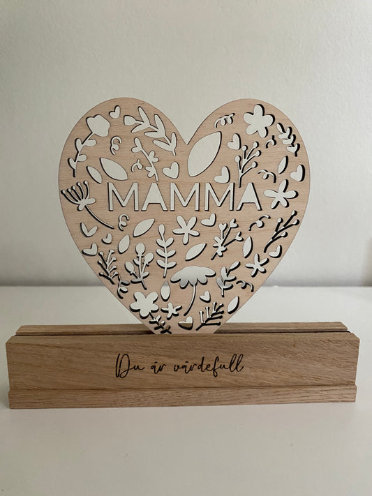 Dekorativt hjärta – Till någon du älskar