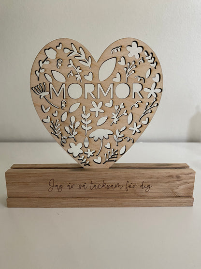 Dekorativt hjärta – Till någon du älskar