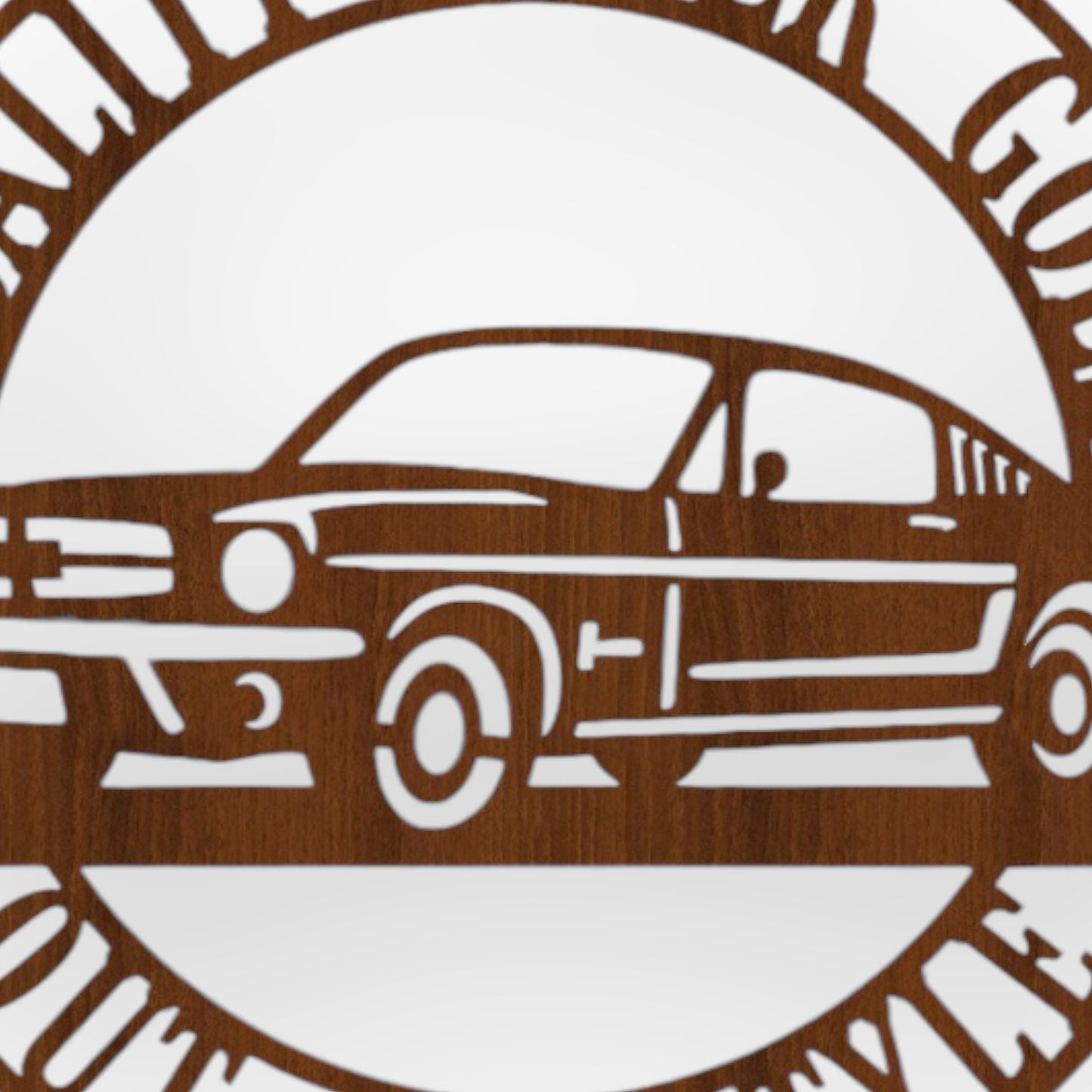 🏎️ Väggdekoration – "Quality never goes out of style" 🛠️✨