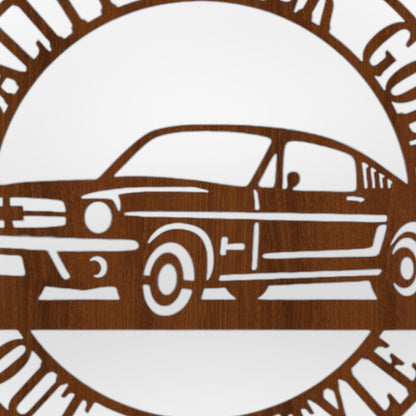 🏎️ Väggdekoration – "Quality never goes out of style" 🛠️✨