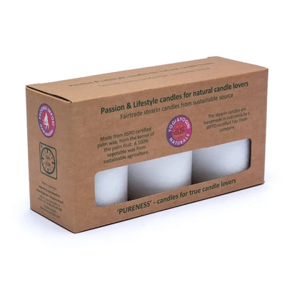 Kerzenset "PURENESS" im 3er-Pack ”Yogi & Yogini"