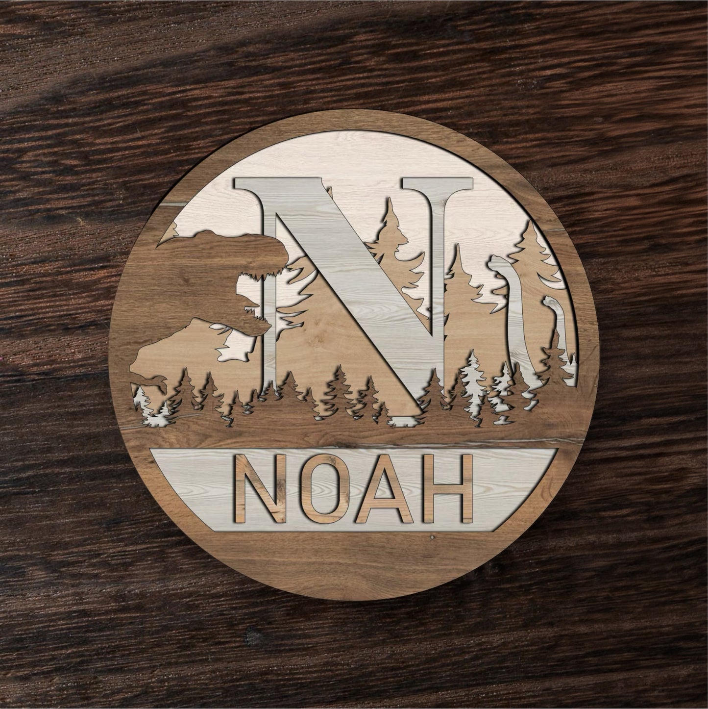 Namnskylt Barn „Hej Jurassic“