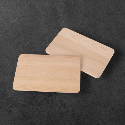 Kompakt skärbräda av FSC®-certifierat bokträ - 24x15cm