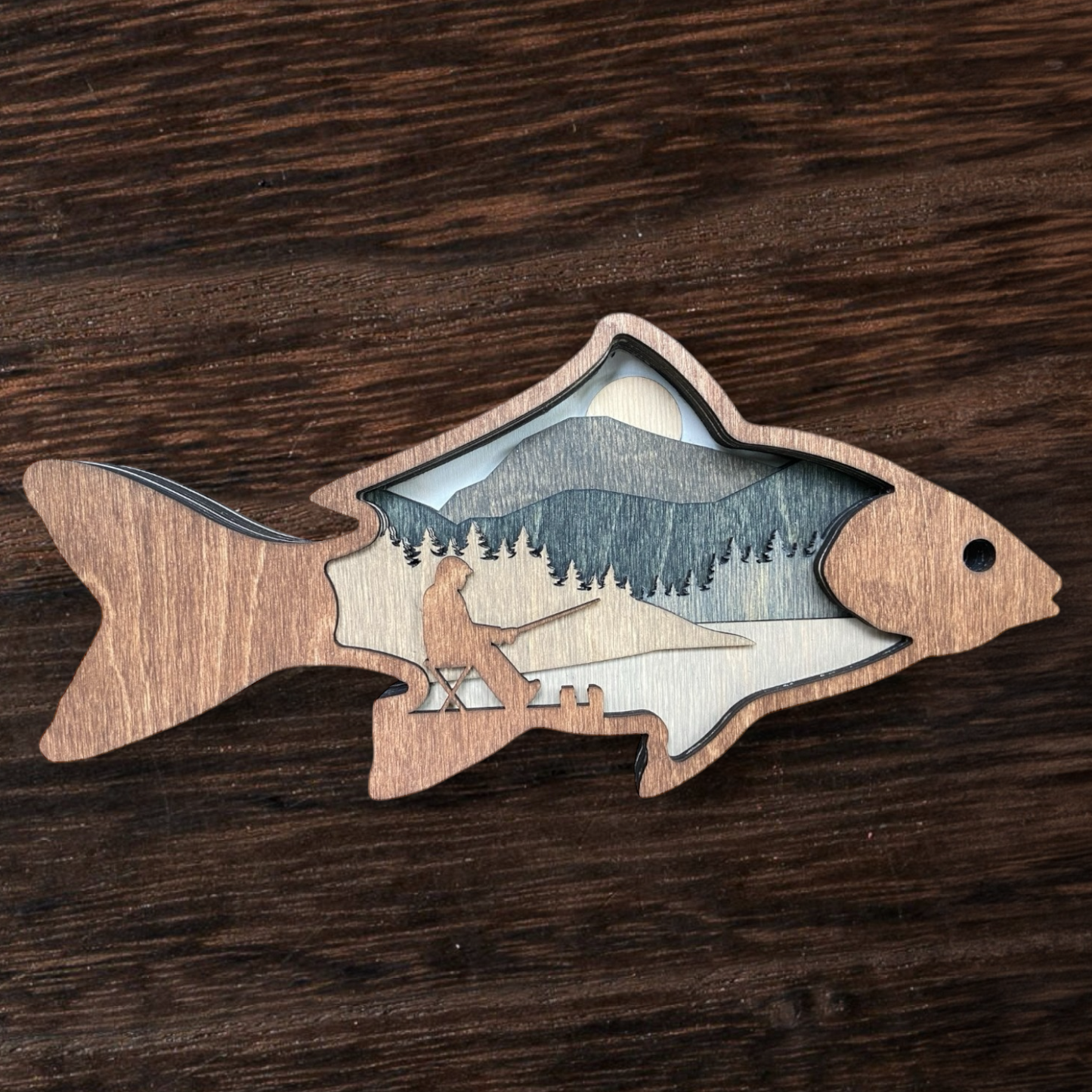 Multilayer "Relaxed fishing"